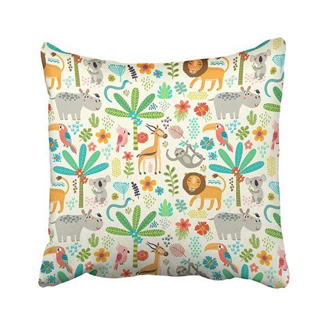 boho pillow covers 20x20|boho zoo animal pillow covers.